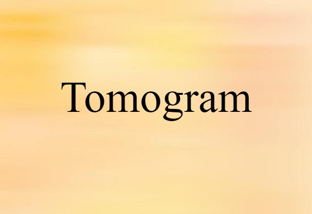 tomogram