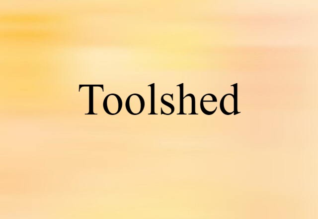 toolshed