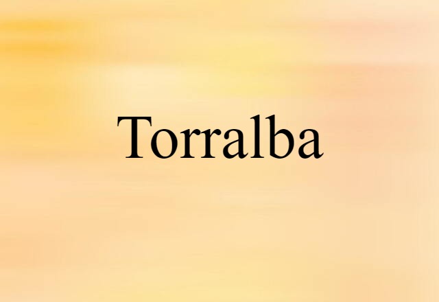 Torralba