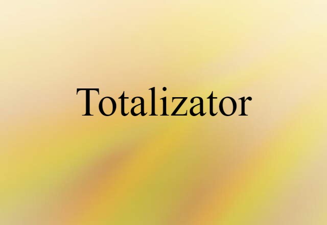 totalizator