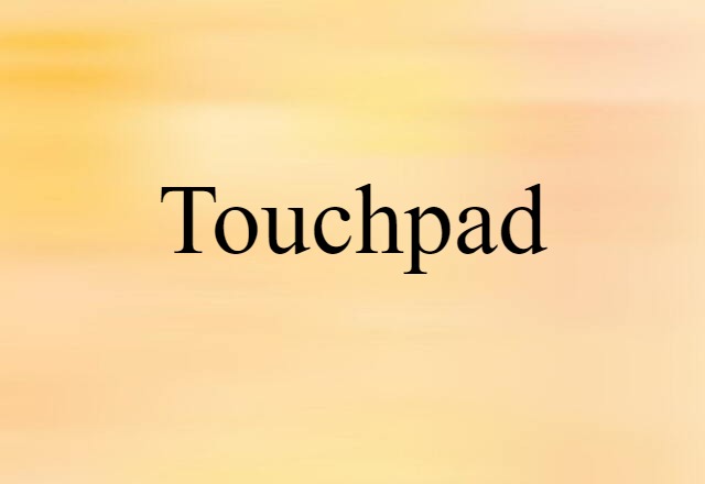 touchpad