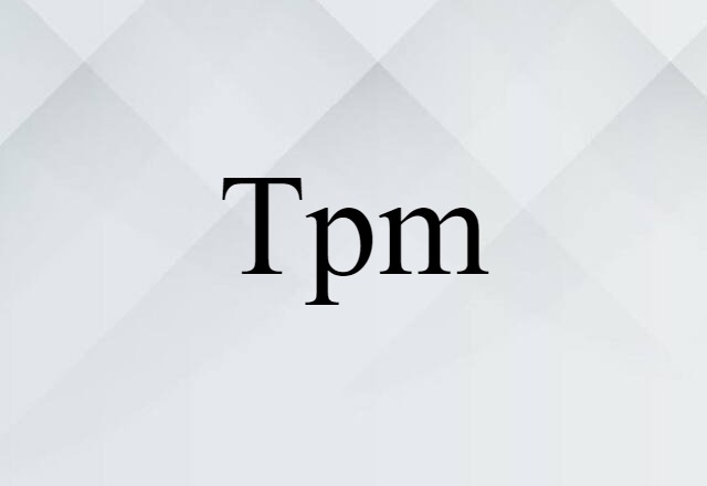 tpm