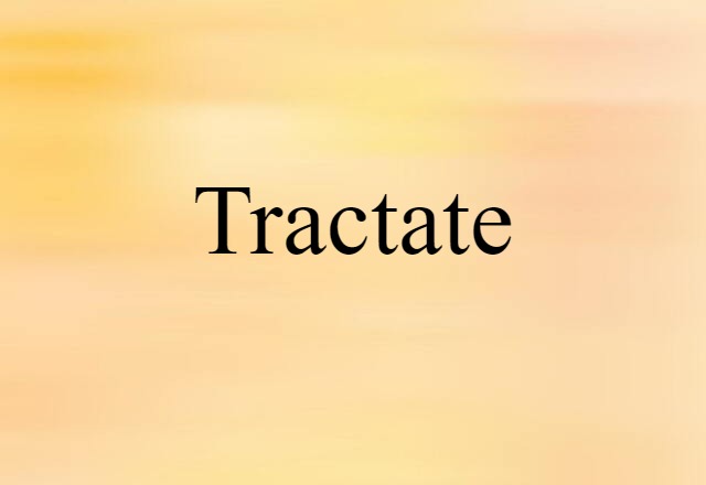 tractate