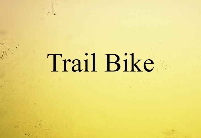 trail bike