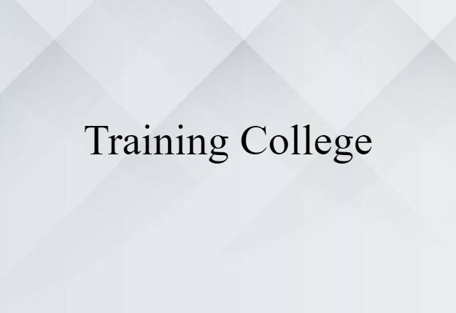 training college