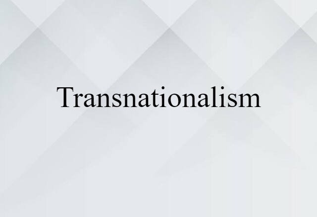 transnationalism