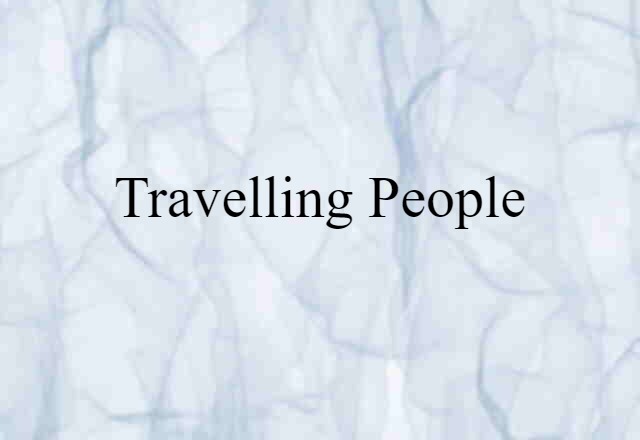 travelling people