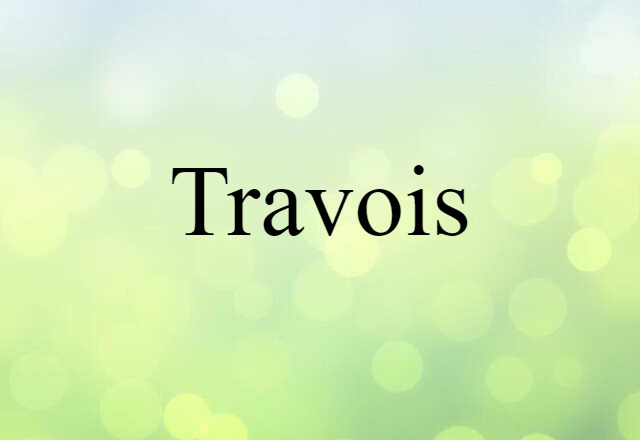 travois