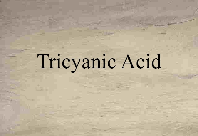 tricyanic acid