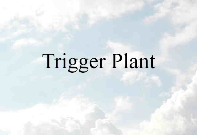 trigger plant