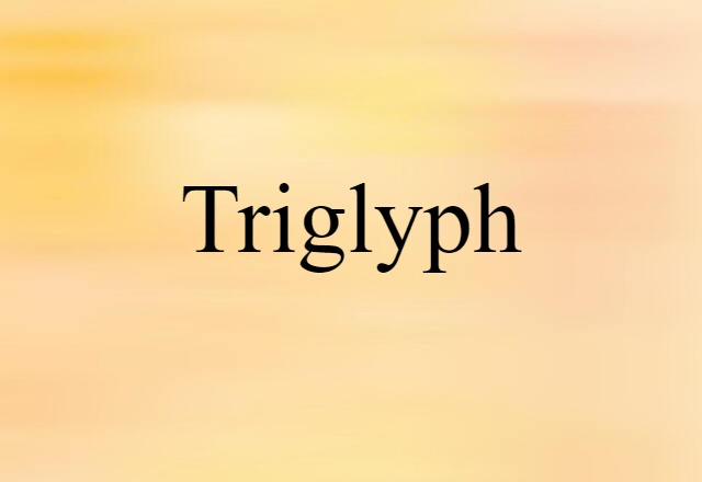 triglyph