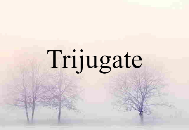 trijugate