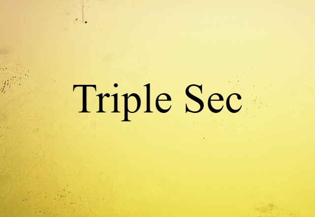 triple sec