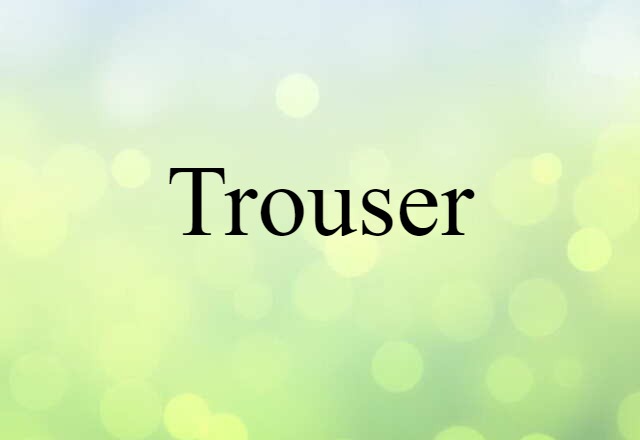 trouser