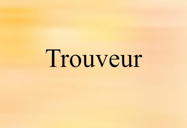 trouveur