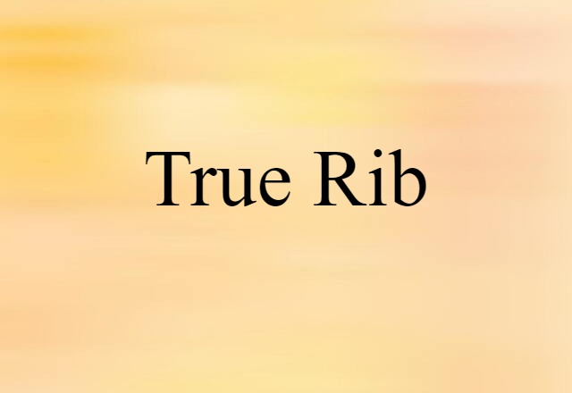 true rib