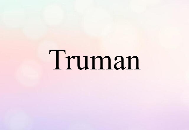 Truman