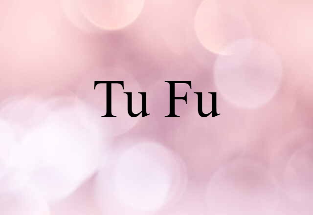 Tu Fu