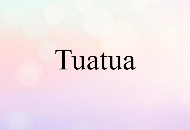 tuatua