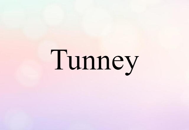 Tunney