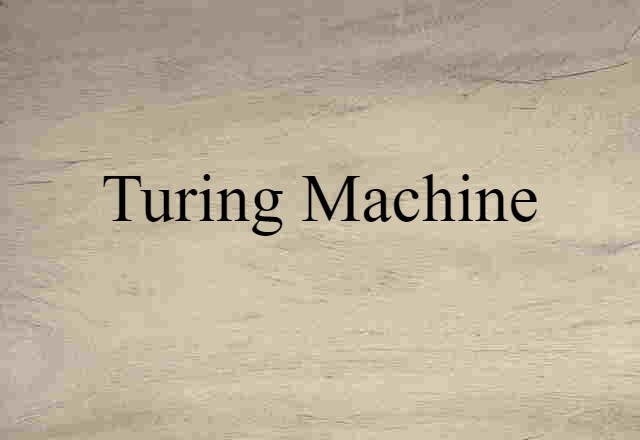 Turing machine