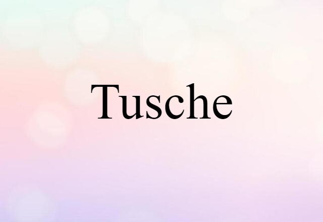 tusche