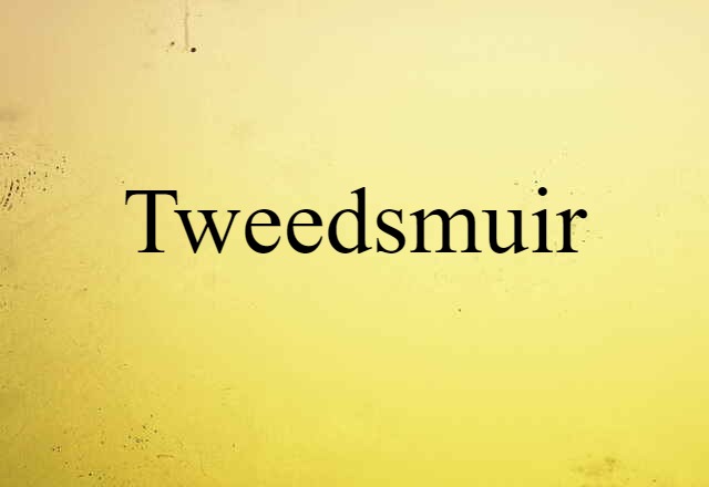 Tweedsmuir