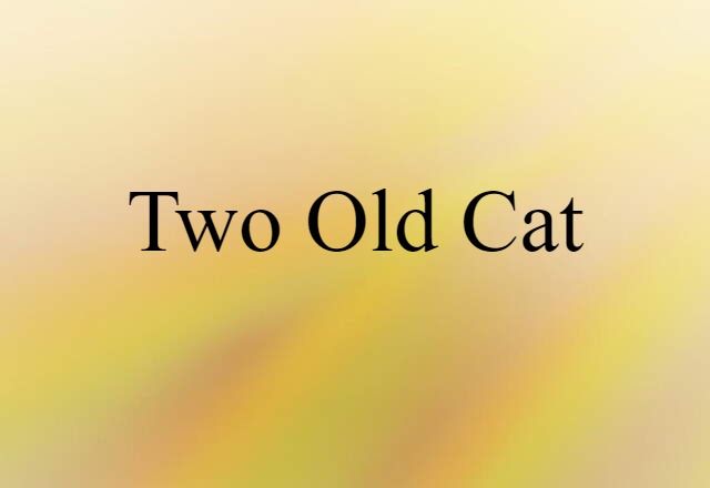 two old cat