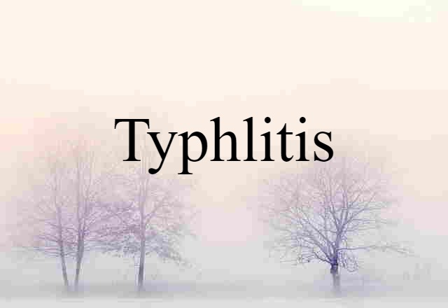 typhlitis