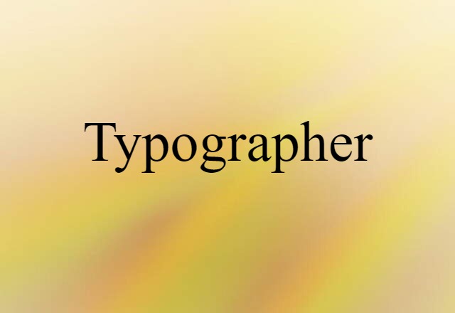 typographer