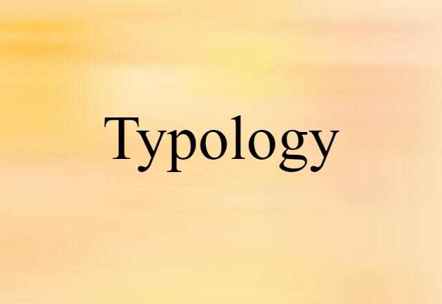 typology