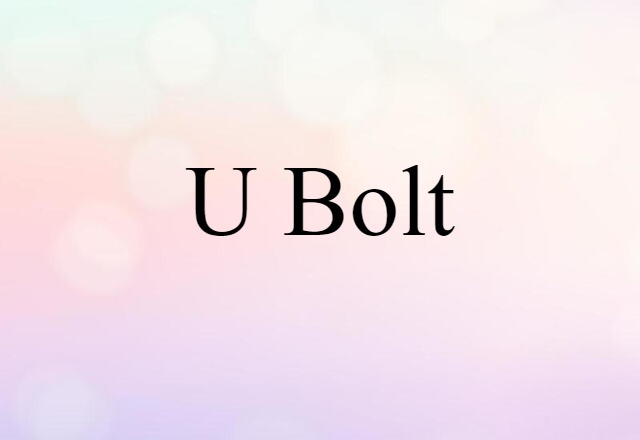 U bolt