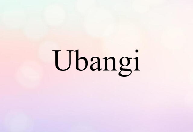 Ubangi