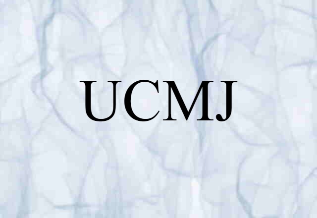 UCMJ