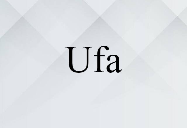 Ufa