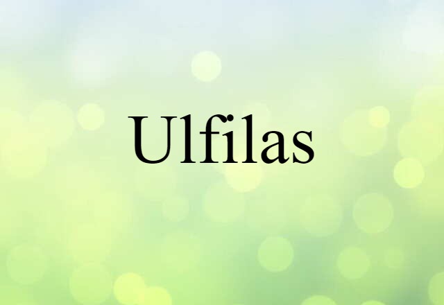 Ulfilas