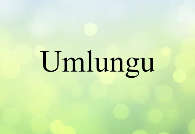 umlungu