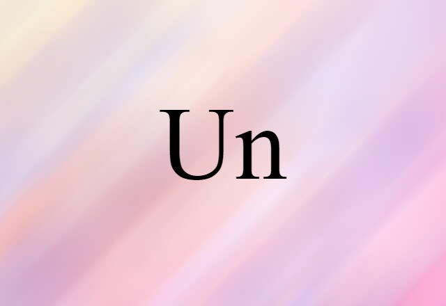 un