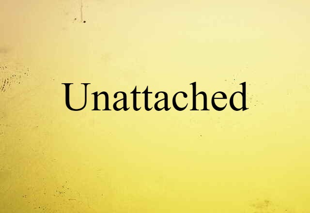 unattached