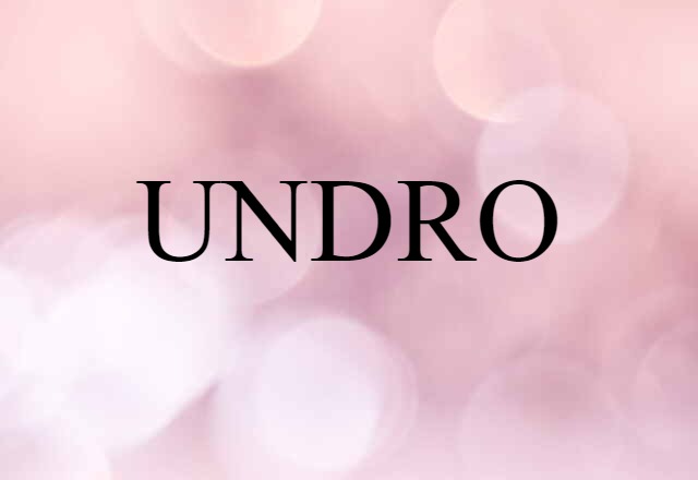 UNDRO