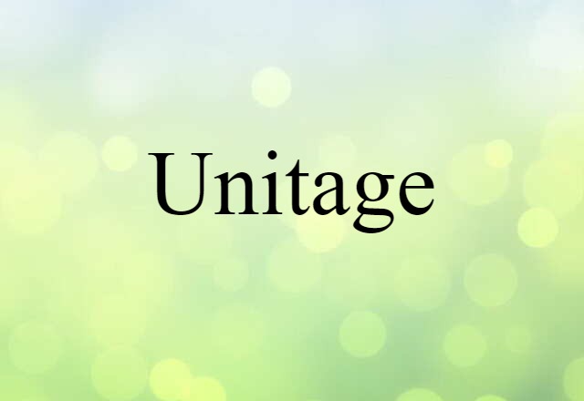 unitage