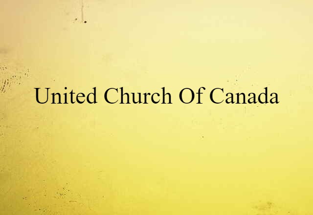 United Church of Canada