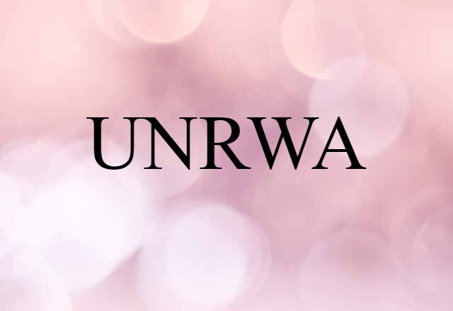 UNRWA