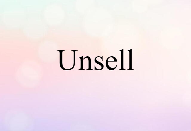 unsell