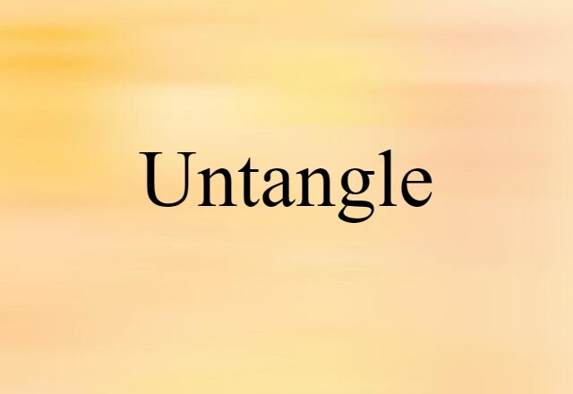 untangle