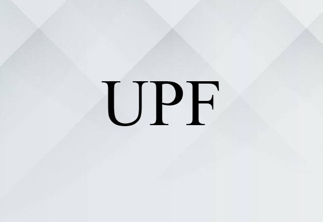 UPF