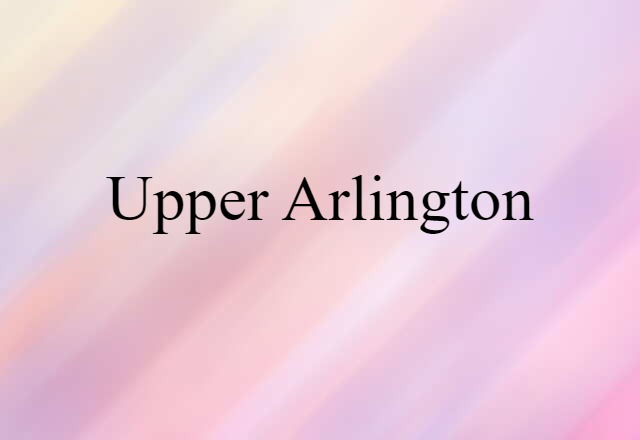 Upper Arlington