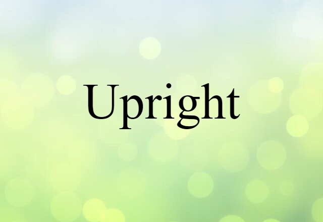 upright