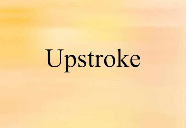 upstroke