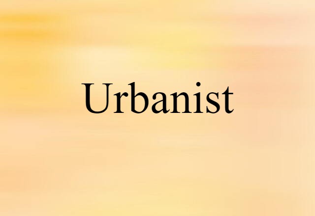 urbanist